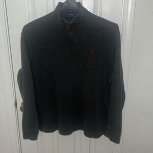 Polo Ralph Lauren sweater gray red